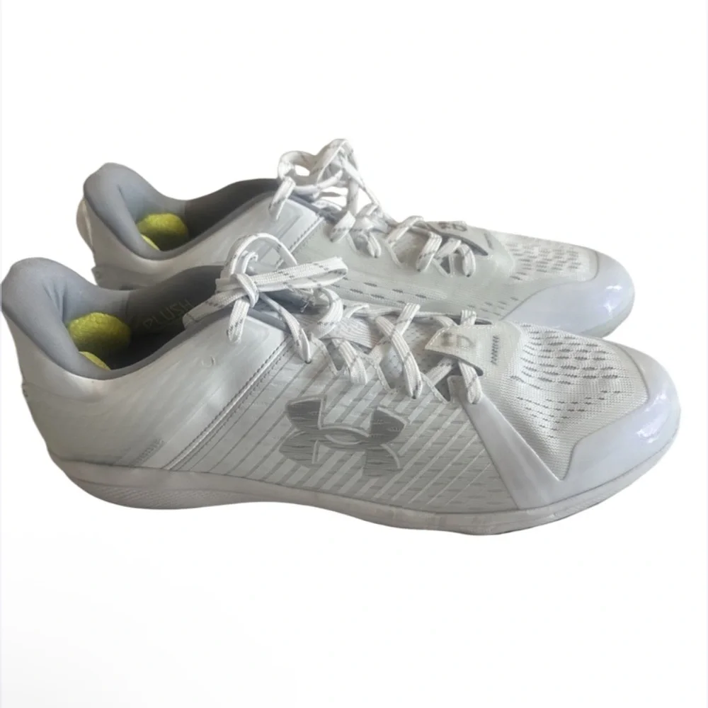 Under Armour Yard‎ Low MT TPU Baseball Cleats Mens Size 14 White 3025591-100